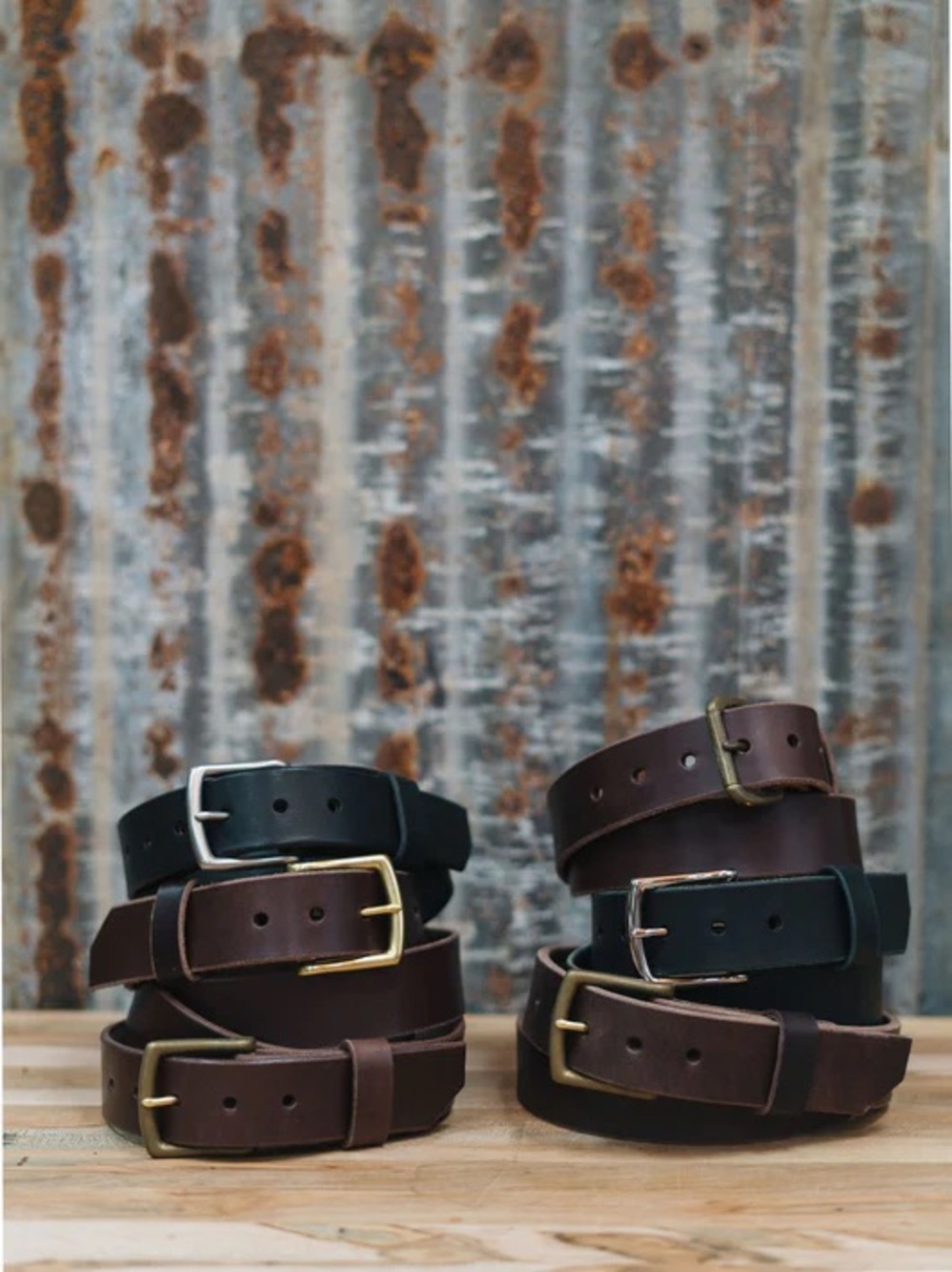 Calavera Tool Works Premium Workwear Heavy Duty Leather Belt 40 Chicago Screws